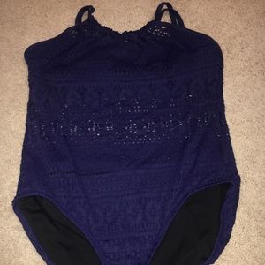 One Piece Lace Bathing Suit